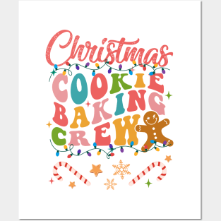 Christmas Cookie Baking Crew Posters and Art